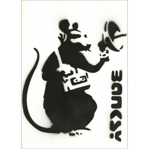 Banksy radio - banksy, ""radio