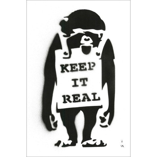 Banksy keep it - banksy, ""keep