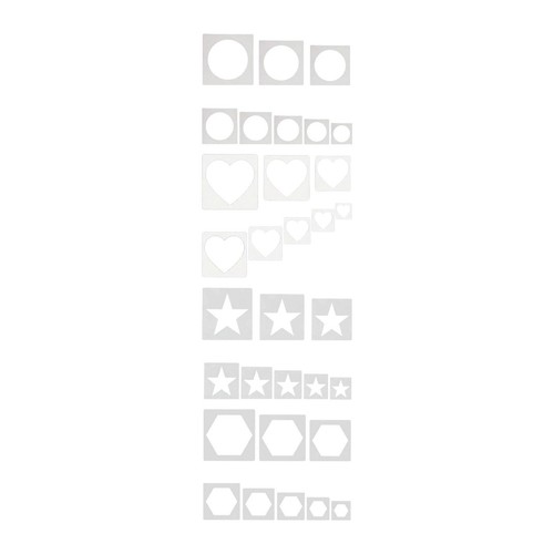 Pezzi stencil per - 8,