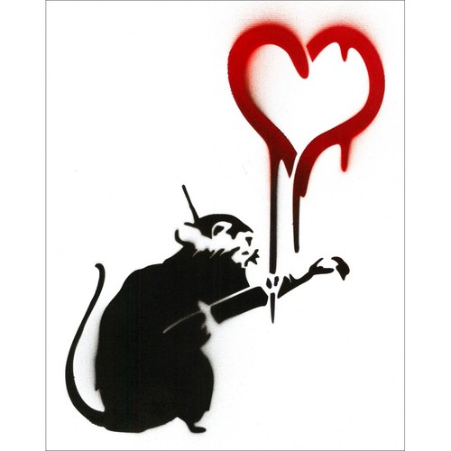 Banksy pittore - banksy, "pittore