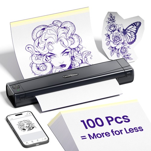 Tattmuse stampante stencil - tattmuse,