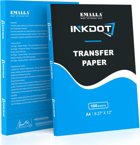 Inkdot 100 fogli carta stencil - inkdot,
