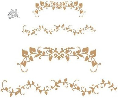 Carta parati cera stencil - parati,