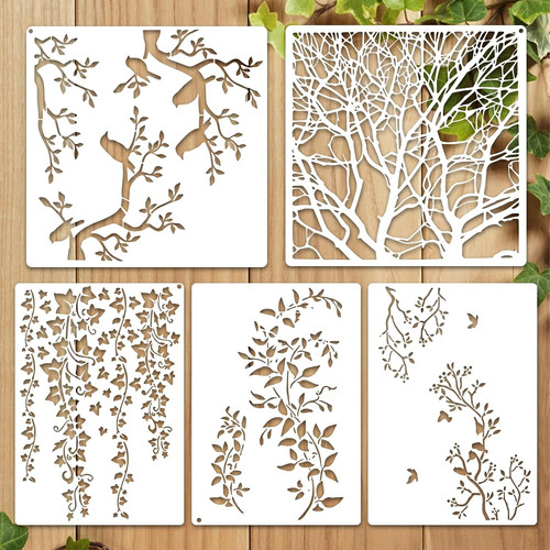 5pz stencil per artigianato - 5pz,