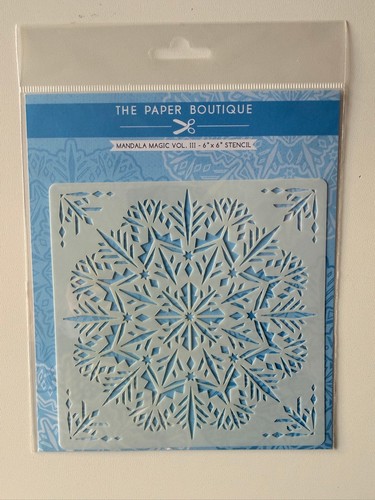 Paper boutique stencil - paper, mandala