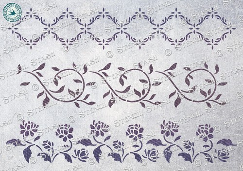Set bordi stencil 3 misure - set,